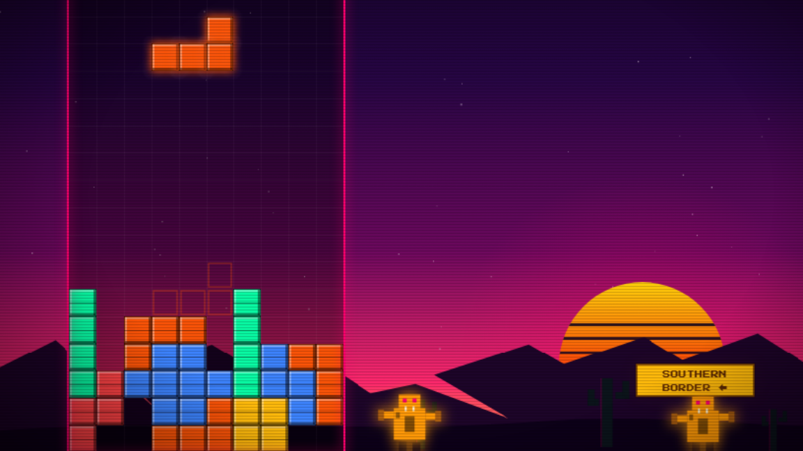 Скриншот игры «Build the Wall» с сайта Белого дома