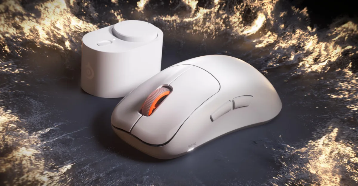 Беспроводные игровые мыши SteelSeries Rival Pro и Sensei Pro со сменными батареями и базовой станцией