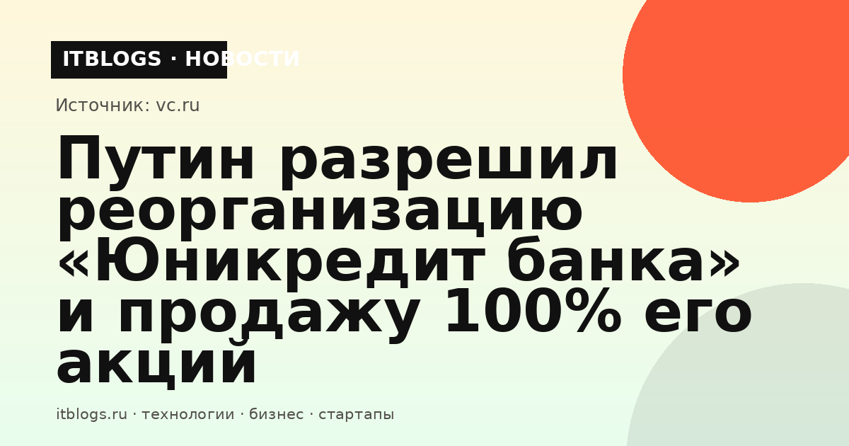 Здание банка «Юникредит» в Москве
