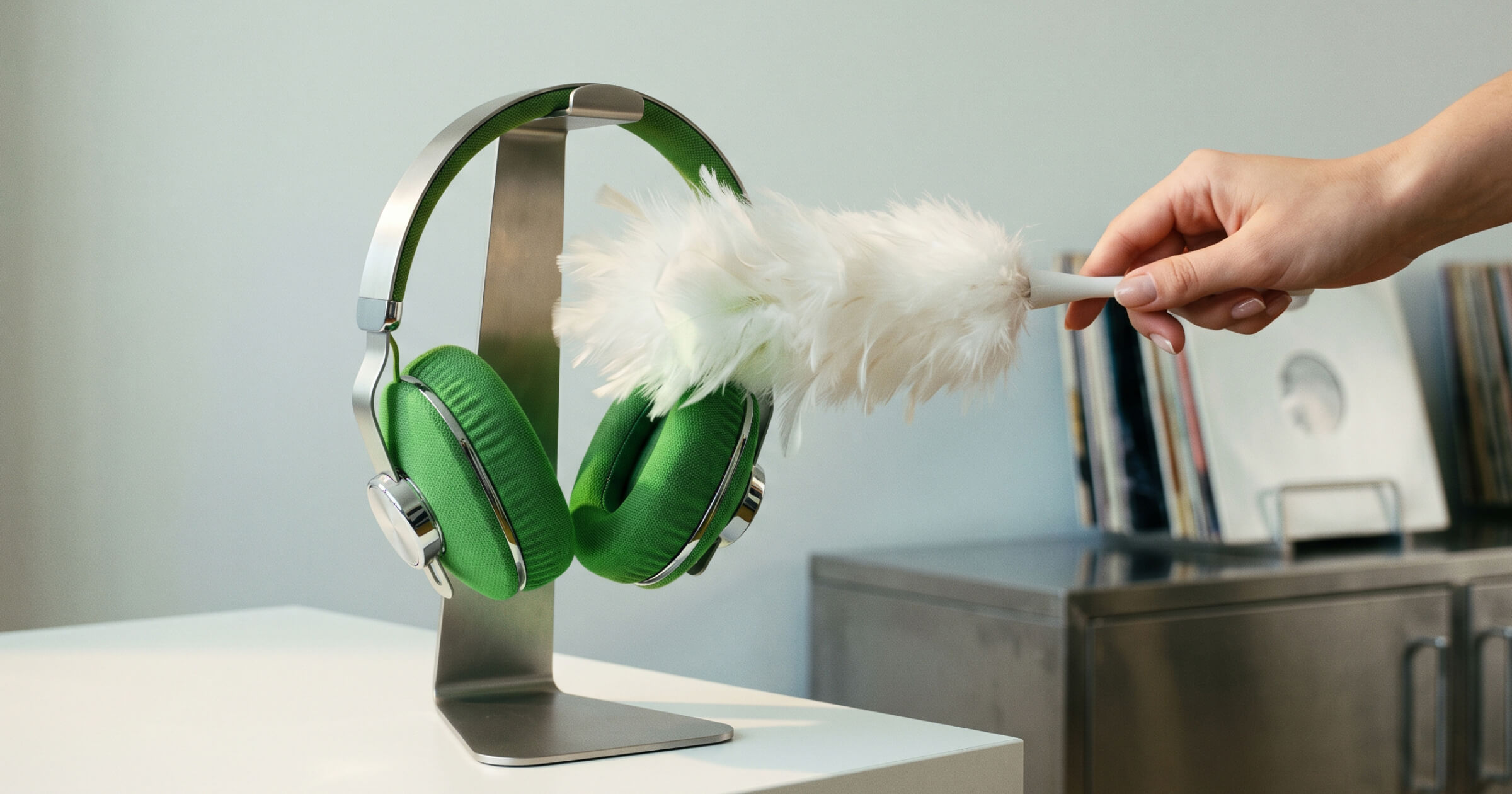 Логотип Spotify на экране смартфона и символы музыкальных треков
