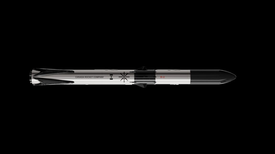 Рендер испытательного комплекса Jeremy Hansen Test Facility компании Canada Rocket Company