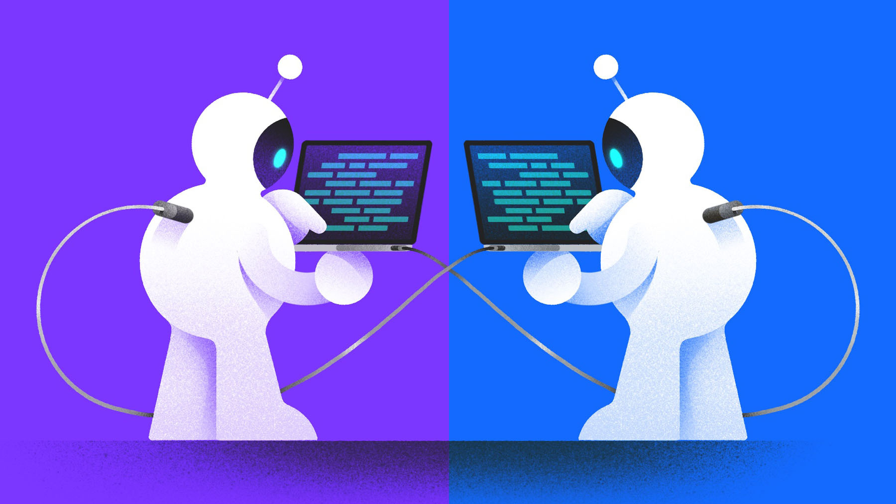 Иллюстрация к колонке о защите коммерческой тайны в эпоху AI-агентов